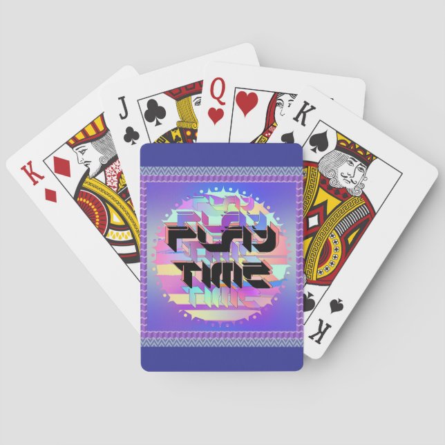 Jeu De Cartes Jouer aux cartes classiques (dos)