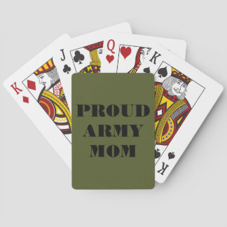 Jeu De Cartes Jouer aux cartes Fière maman armée
