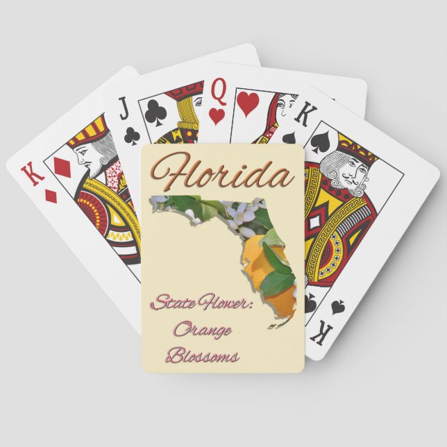 Jeu De Cartes Jouer aux cartes - FLORIDA (dos)