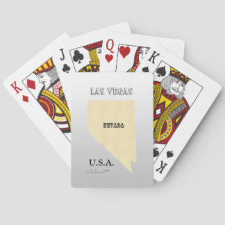 Jeu De Cartes Jouer aux cartes - Nevada Carte avec votre ville