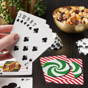 Jeu De Cartes Jouer aux cartes - Noël bonbon l