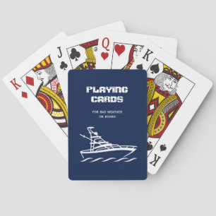Jeu De Cartes Jouer aux cartes pour mauvais temps à bord