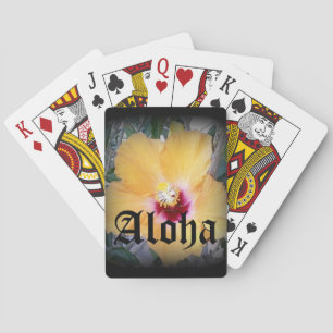 Jeu De Cartes Jouer aux cartes thème hawaïen