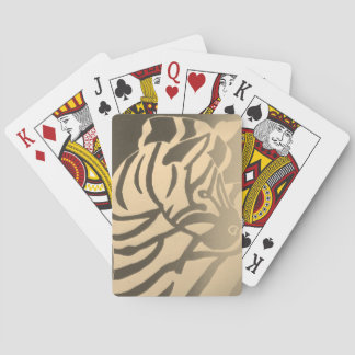 Jeu De Cartes Jouer aux cartes Zebra (noir et blanc)