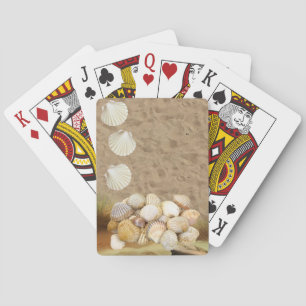Jeu De Cartes Jouer Carte Deck Beach Sand Clams