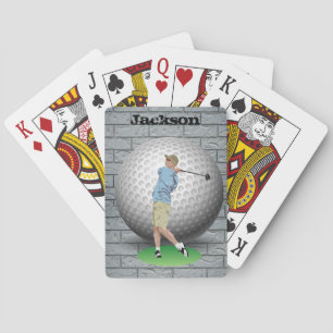 Jeu De Cartes Jouer Carte Deck Golf Balls