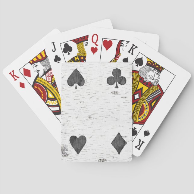 Jeu De Cartes Jouer Cartes Costumes Carving Vélos Jouer Cartes (dos)