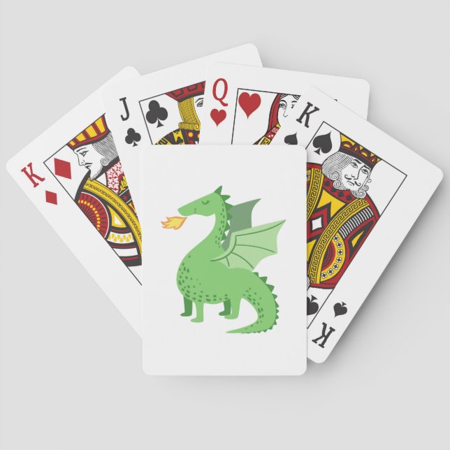Jeu De Cartes Jouer Cartes Dragon (dos)
