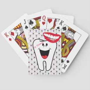 Jeu De Cartes Jouer Dents de Deck de carte Dents Sourires Dentis