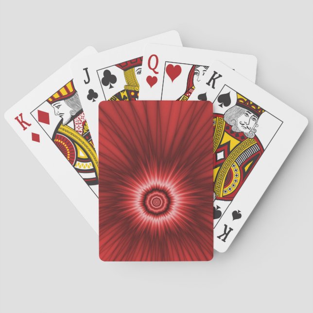 Jeu De Cartes Jouer des cartes Red Explosion (dos)