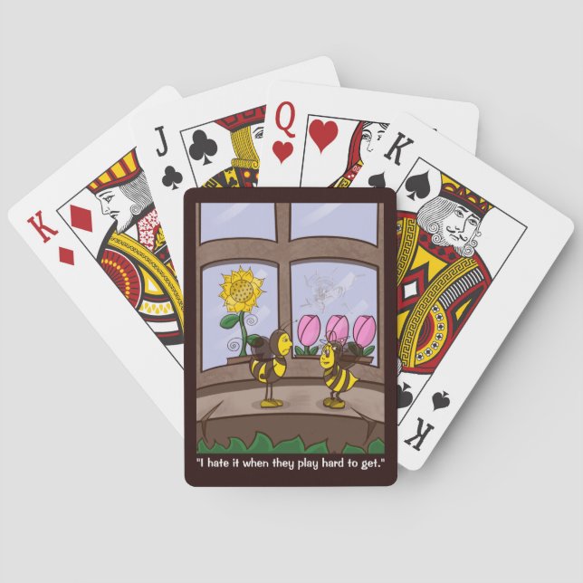 Jeu De Cartes Jouer Dur Pour Obtenir (dos)