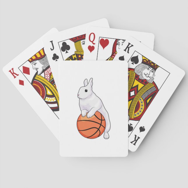 Jeu De Cartes Joueur de basket-ball Bunny (dos)