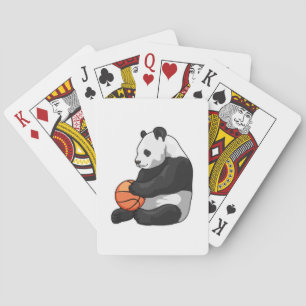 Jeu De Cartes Joueur de basket-ball Panda