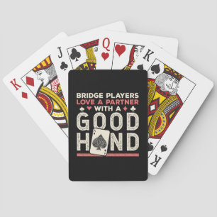 Jeu De Cartes Joueur de pont partenaire de plaisanterie bonne ma