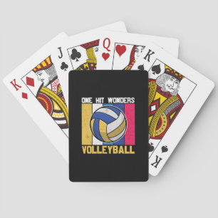 Jeu De Cartes Joueur de Volleyball   One Hit Wonders Volleyball