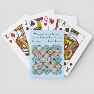 Jeu De Cartes Jouez ce qui est distribué avec un gribouillis géo
