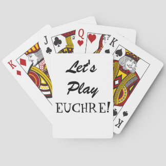 Jeu De Cartes Jouons à Euchre !