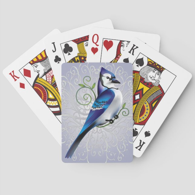 Jeu De Cartes Jour de Bluejay (dos)