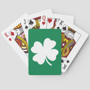 Jeu De Cartes Jour de la Saint Patrick shamrock Irlande