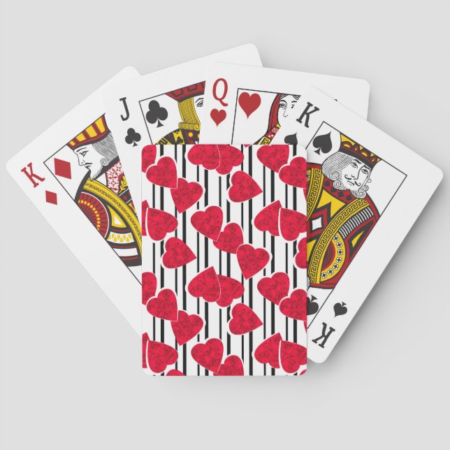 Jeu De Cartes Jour de la Saint Valentin (dos)