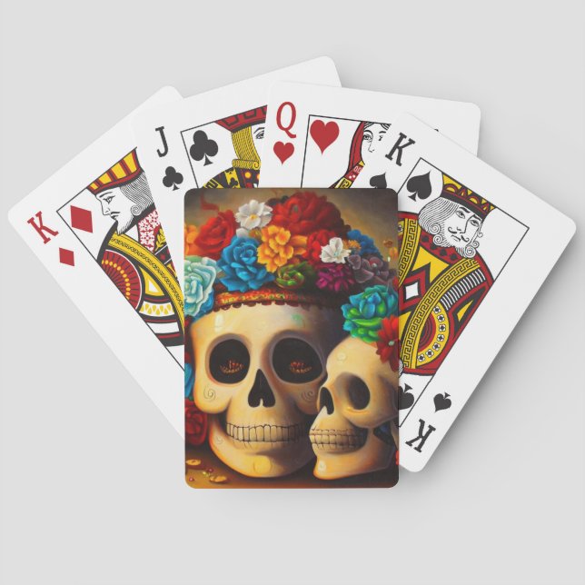 Jeu De Cartes Jour des dépositions mortes (2) (dos)
