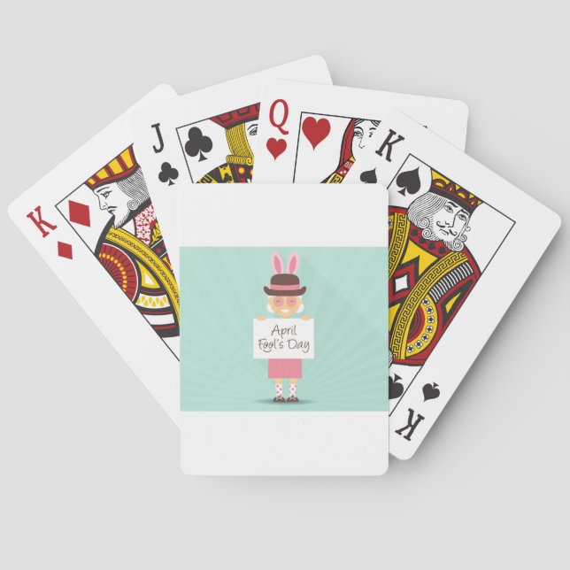 Jeu De Cartes journée des fous d'avril (dos)