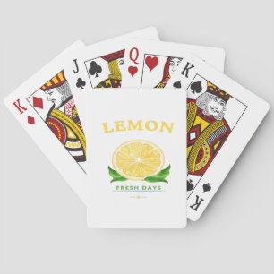Jeu De Cartes Jours Citron Frais