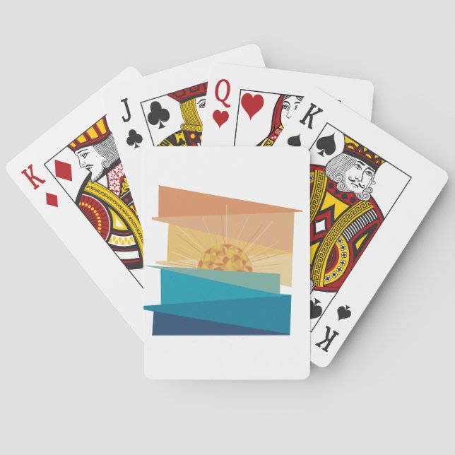 Jeu De Cartes Jours ensoleillés (dos)