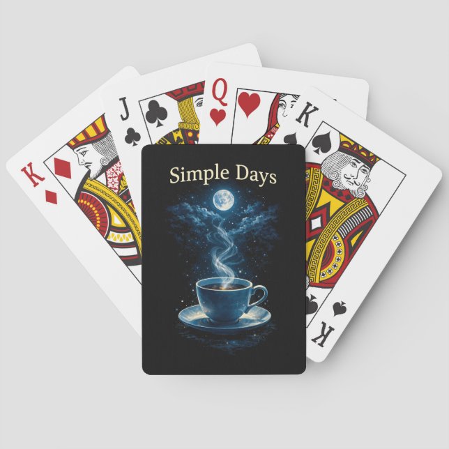 Jeu De Cartes Jours Simples (dos)