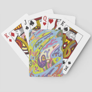 Jeu De Cartes "Joy" Art Abstrait