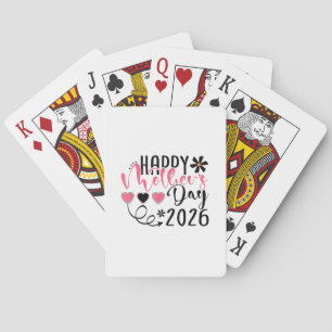Jeu De Cartes Joyeuse Fête des Mères 2026 pour les femmes Maman