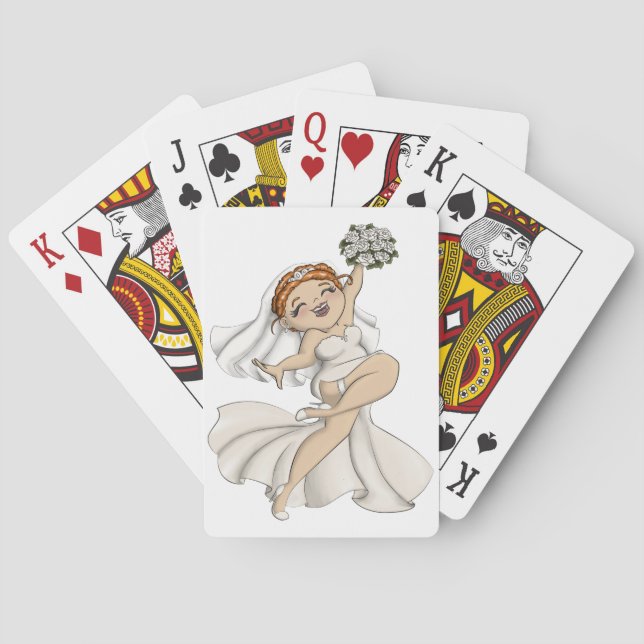 Jeu De Cartes Joyeuse mariée 03 (dos)