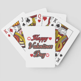 Jeu De Cartes Joyeuse Saint-Valentin pour le cadeau