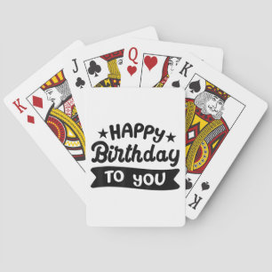 Jeu De Cartes Joyeux anniversaire pour vous