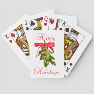 Jeu De Cartes Joyeux congé mistletoe