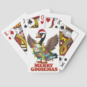 Jeu De Cartes Joyeux Goosemas Drôle de Noël Oie Xmas