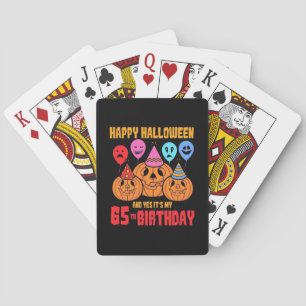 Jeu De Cartes Joyeux Halloween 65e anniversaire