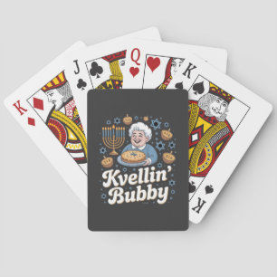 Jeu De Cartes Joyeux Hanoukka Funny Juif Vacances Kvellin Bubby