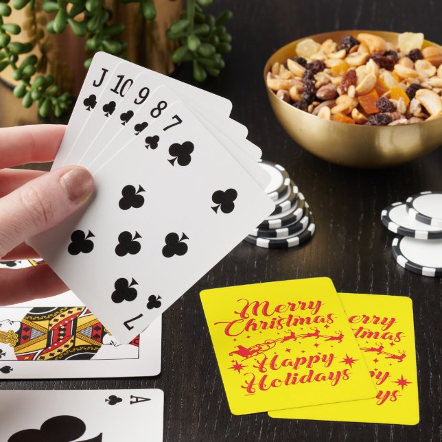 JEU DE CARTES JOYEUX JOYEUX JOURS DE NOËL (In Situ)