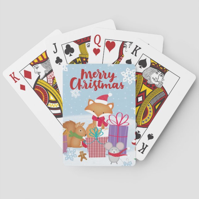 Jeu De Cartes Joyeux Noël (dos)