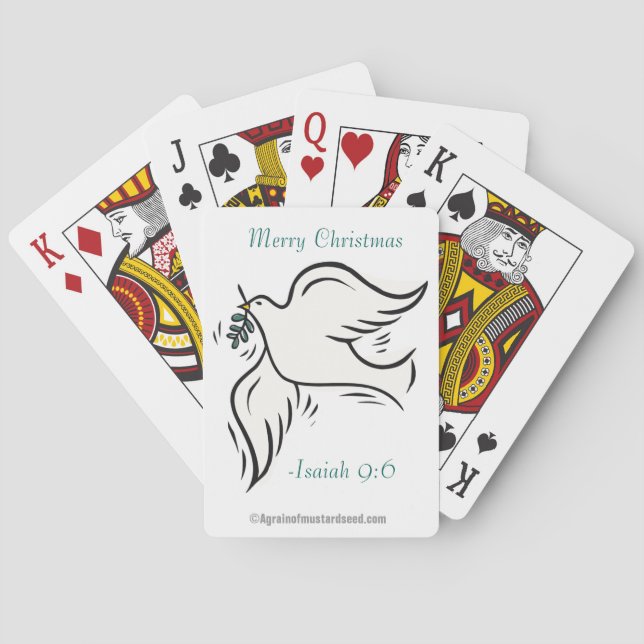 Jeu De Cartes Joyeux Noël (dos)