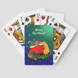 Jeu De Cartes Joyeux Noël avec Rat Prince