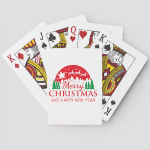 Jeu De Cartes Joyeux Noël Et Bonne Année