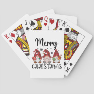 Jeu De Cartes Joyeux Noël Gnomies Gnomes de Noël 