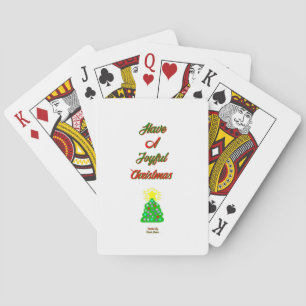 Jeu De Cartes Joyeux Noël Jouer des cartes