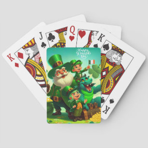 Jeu De Cartes Joyeux Saint Patrick's Day coloré