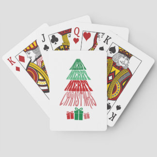 Jeu De Cartes Joyeux sapin de Noël | Fun Holiday