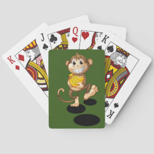 Jeu De Cartes joyeux singe Classic Playing Cartes
