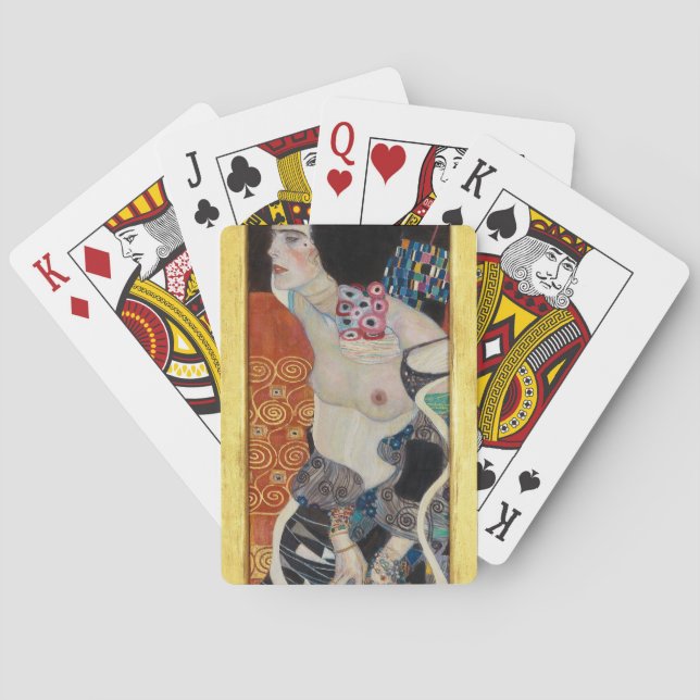 Jeu De Cartes Judith II (Salome) de Gustav Klimt (dos)