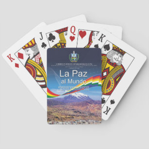 Jeu De Cartes Juego de cartas La Paz al mundo